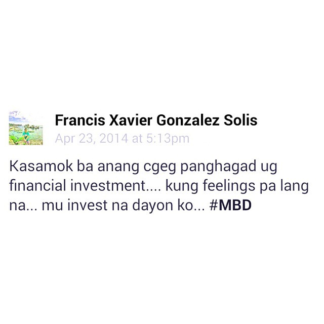 After a year wala pa man gihapon ni offer for invesment...   #whogoat #WhoGoatPaMore #moments #throwback #throwbackthursday #tbt