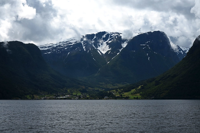 Sognefjorden village