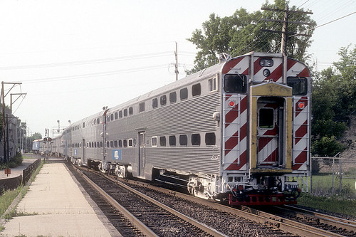 Metra Rondout Metra 115 at Rondout, IL on June 13, 1991 | 2 of 2 photos | Marty ...