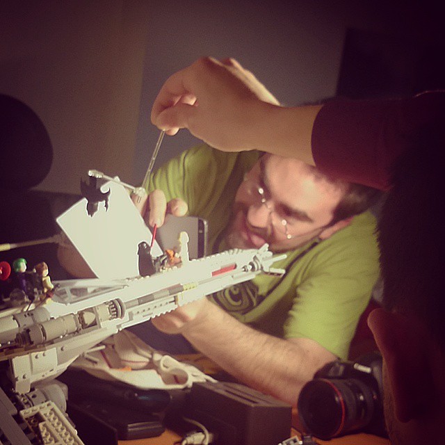 #MakingOf #crossover  Il y a un trouble dans la force.   #starwars #marvel #dc #ghosbusters #Lego #pornwars