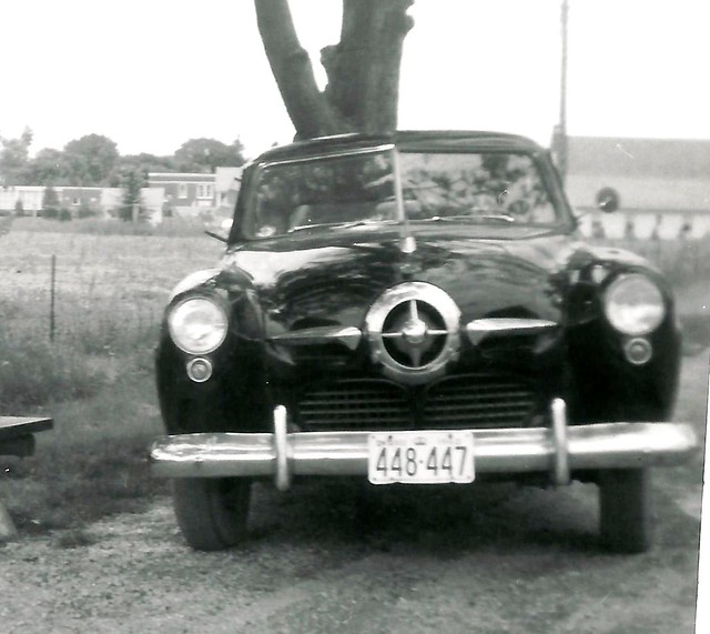 Our 1950 Studebaker, Made in Hamilton and after it was Painted Black