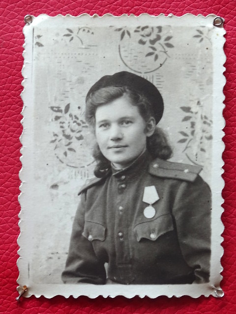 Portrait of Soviet Woman Soldier - Partisan Museum - Nerubaiskoye Village - North of Odessa - Ukraine - 01