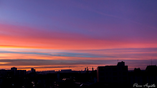 sunset france soleil couleurs ciel nancy nuages crépuscule lorraine ville coucherdesoleil 2015 canonefs1022mmusm canon70d couleursciel mars2015