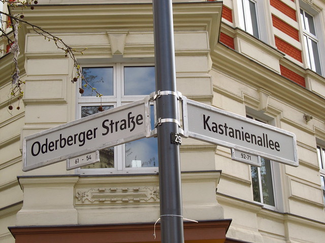 Odenberger Str. e Kastanienallee - AgendaBerlim.com