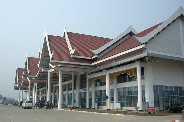 Front of Luang Prabang International Airport, Laos