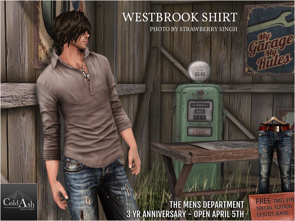 WESTBROOK SHIRT @ TMD - Opens April 5th