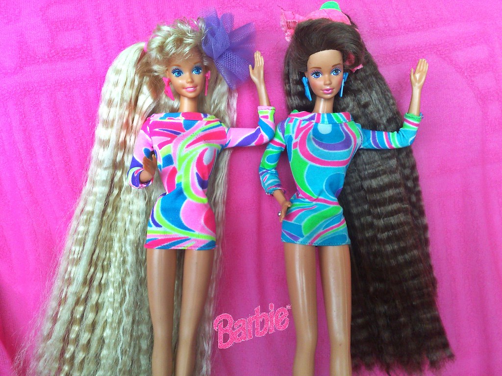 Ultra hair,Totally hair Barbie & Whitney | Zoran Jan | Flickr