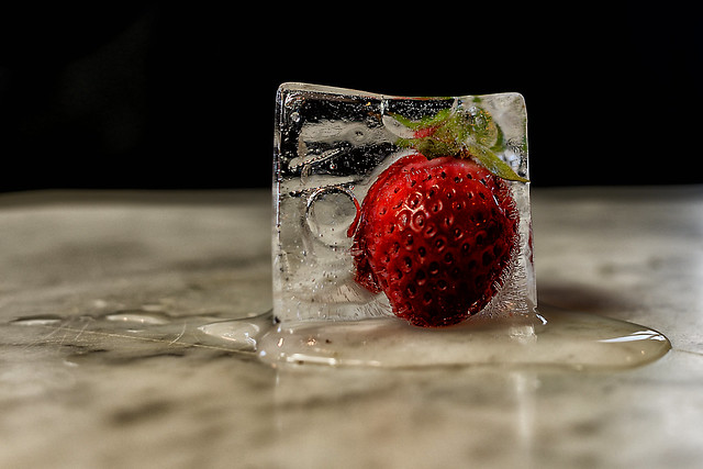 Frozen Strawberry (Explored March 14, 2015)