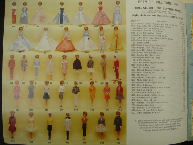 Premier Doll catalogs 1960-1963