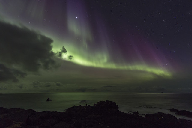 Kp7 - Big night in Iceland for Northern Lights Hunter