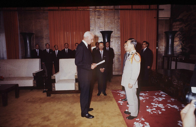 SAIGON April 5, 1967 -  Ellsworth Bunker, US Ambassador to South Vietnam (1967-1973) - by Co Rentmeester
