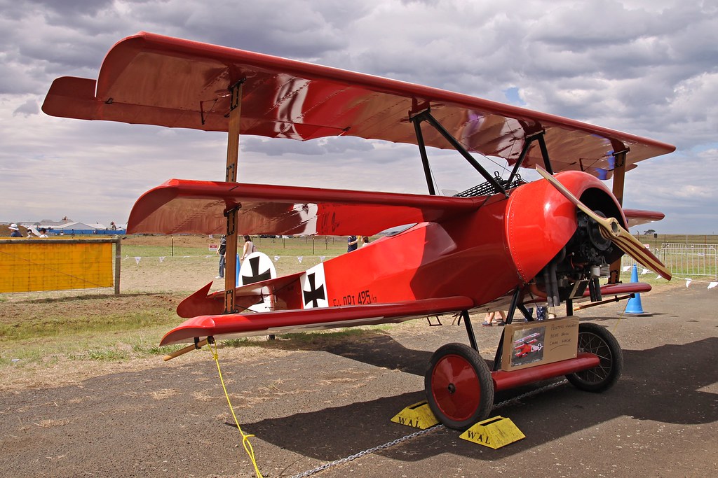 Red Baron (2) | Replica Fokker Dr.I triplane the Aus… | Flickr