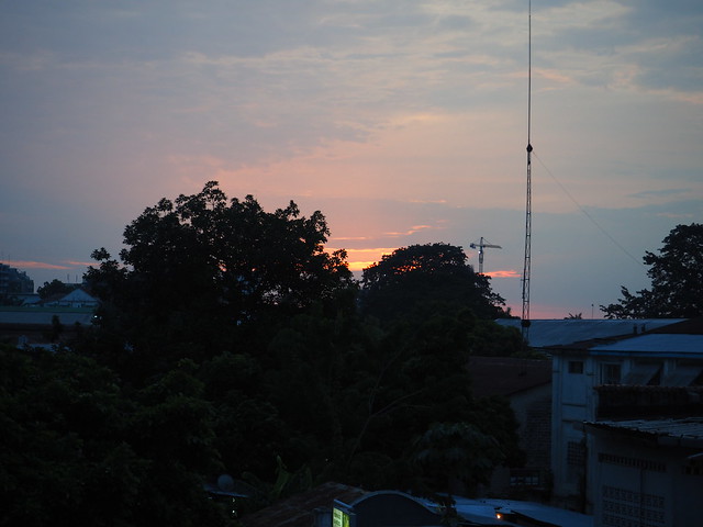 Kinshasa sunset
