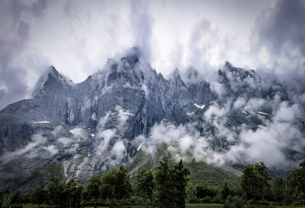 The Troll Wall - Trollveggen / The tallest vertical rock face in Europe