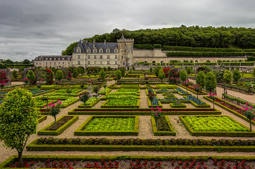 france castle garden chateau loire jardines hdr loira castillos indreetloire chateaudevillandry