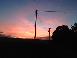 Sunset In East Cork.