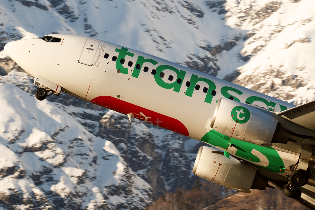 Transavia Airlines | Boeing 737-8K2 | PH-HZE | Innsbruck | LOWI | March7, 2015 | www.flightpics.at