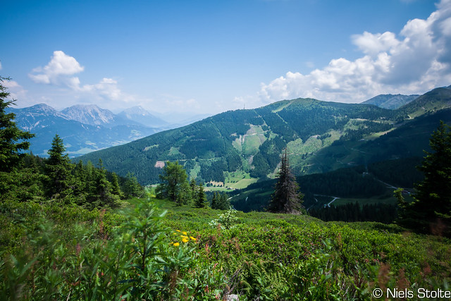 Typical Alps Landscape in Austria / Schladming, Austria