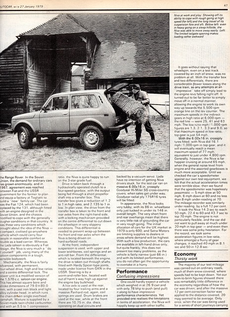 Lada Riva 1600 4x4 Road Test 1979 | Flickr