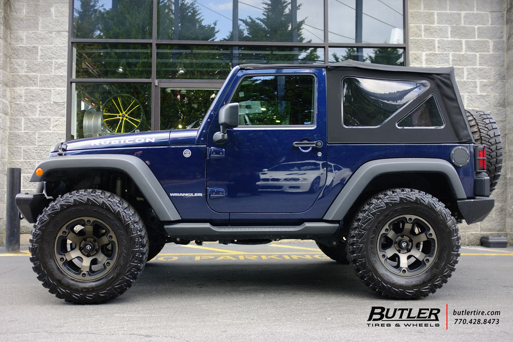 Jeep Wrangler with 17in Fuel Beast Wheels | Additional Pictu… | Flickr