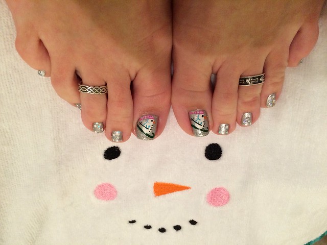 Snowman Toes