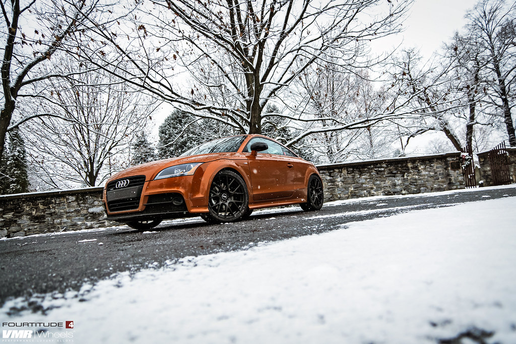 V810 Matte Black 19, Audi TT S-Line Orange, Flow-Form V81…