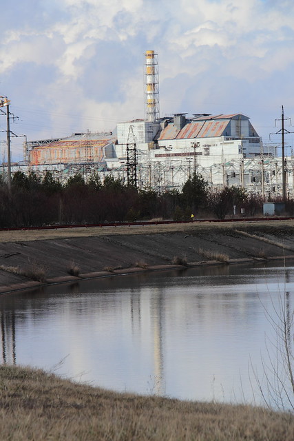 Chernobyl power plant and Pripyet