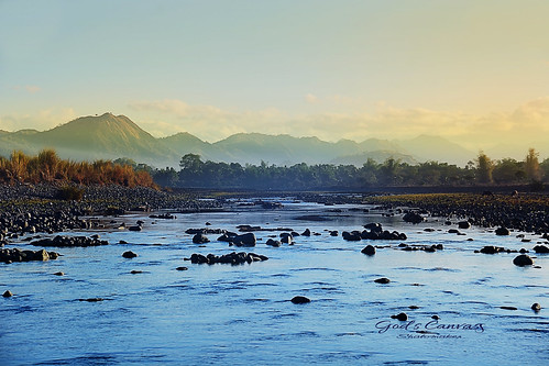 morning water sunrise river dawn tim antique philippines splendor sibalomriver