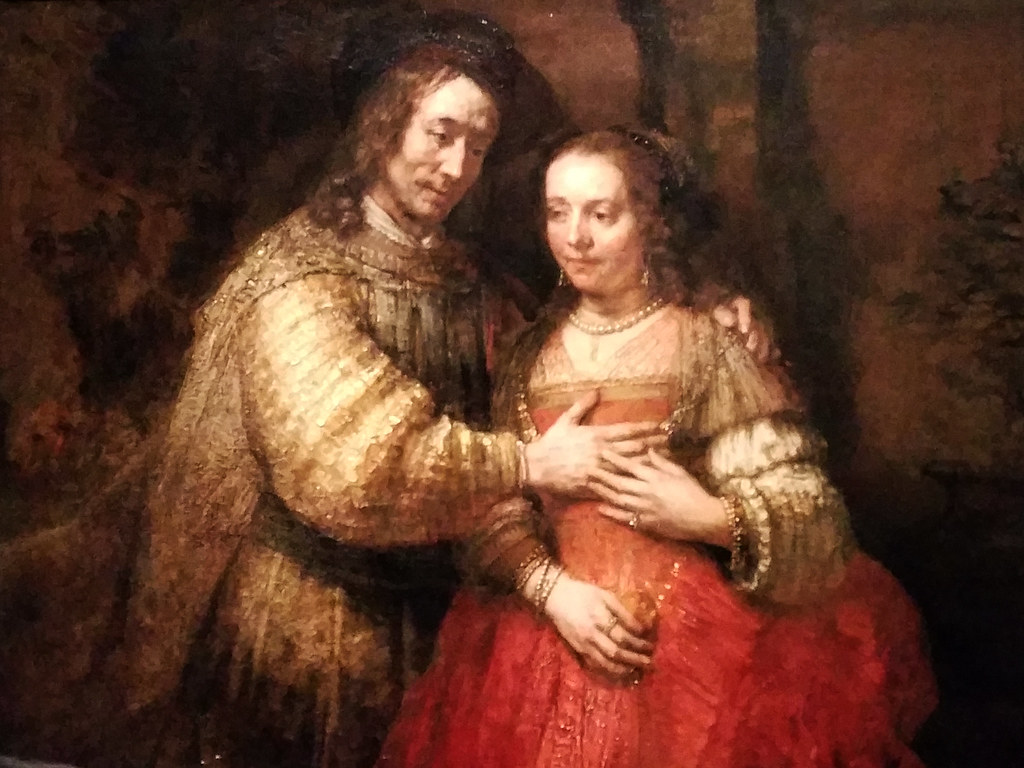 Het Joodse Bruidje - Rembrandt Van Rijn Ca 1665 | Olieverf O… | Flickr