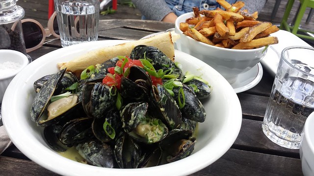 Mussels at Harvest Kitchen