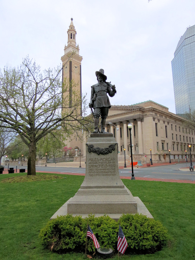 Springfield Statue 2016 Springfield, MA - Court Square | Miles Morgan Statue - … | Flickr