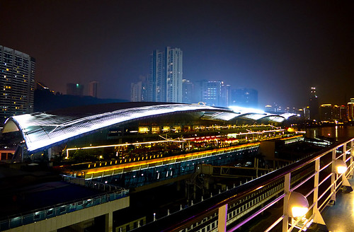 china building architecture night lights photo xiamen cruiseterminal asiacruise2015 xiamencruiseterminal