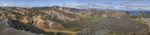 travel panorama mountains field landscape lava iceland colorful europe south rhyolite landmannalaugar bláhnjúkur laugahraun
