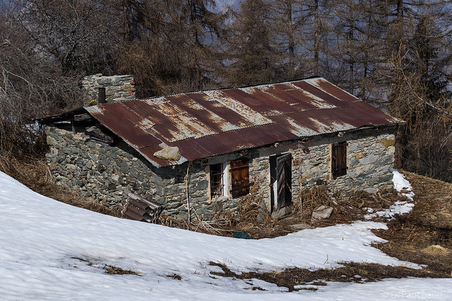 Abandoned Shack, Nendaz, Switzerland