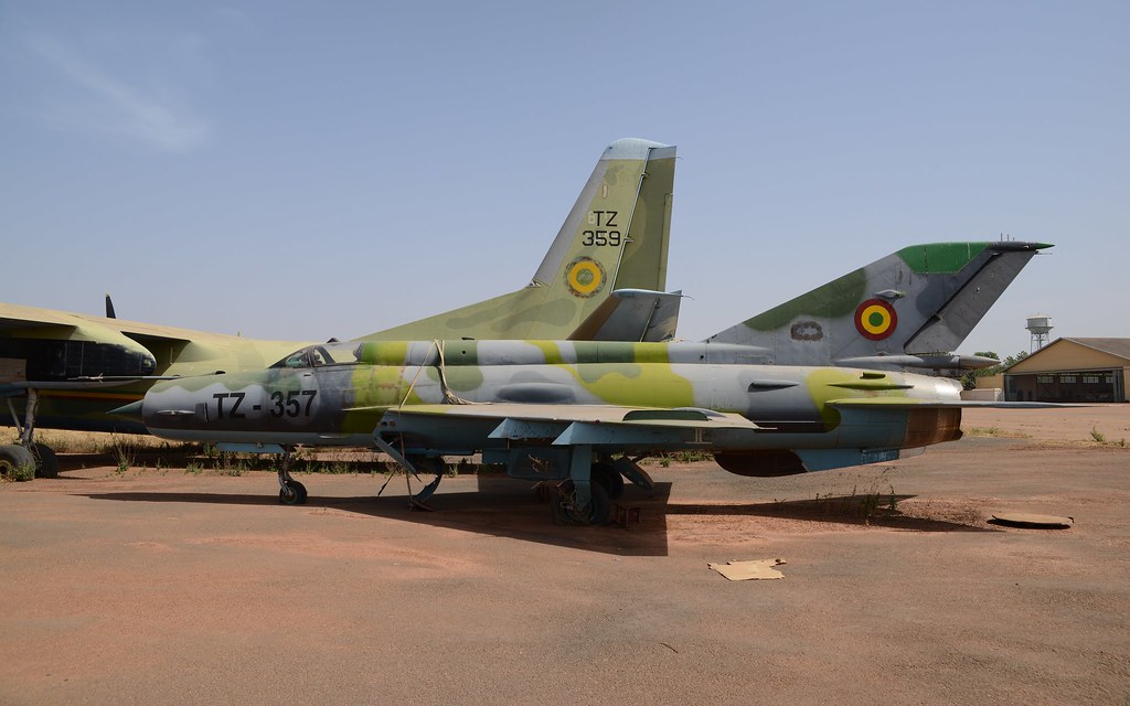 MiG-21MF TZ-357 c/n N96005508 Mali Air Force.Stored, Bamako-Sénou, December 2014.