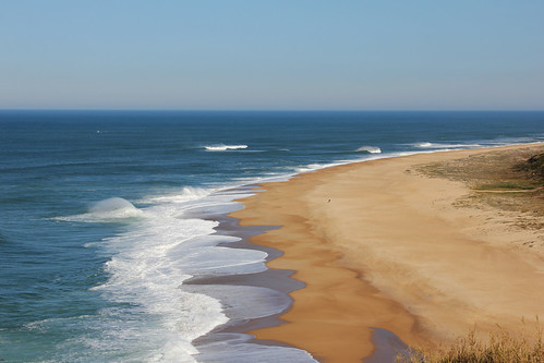 portugal nazaré beaches plages paysages landscapes vagues waves atlantique océan water eau