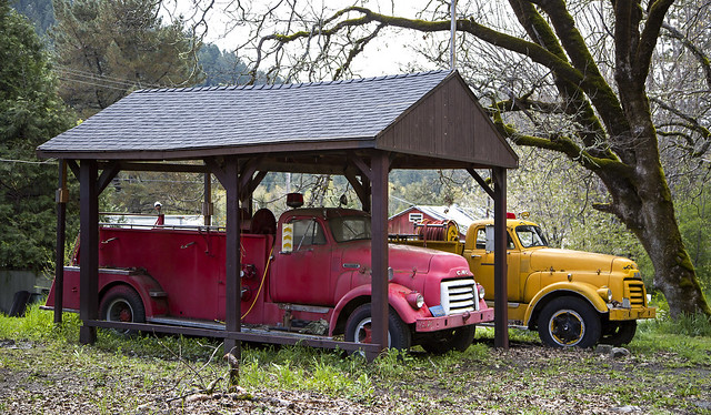 Forgotten GMC Fire Trucks