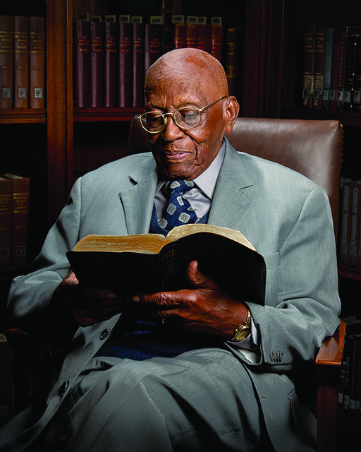 Pastor Whalen Jones, 104 years old