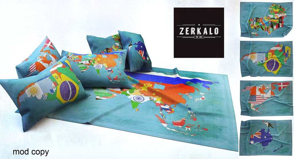 [ zerkalo ] around the world set - out now at TLC!