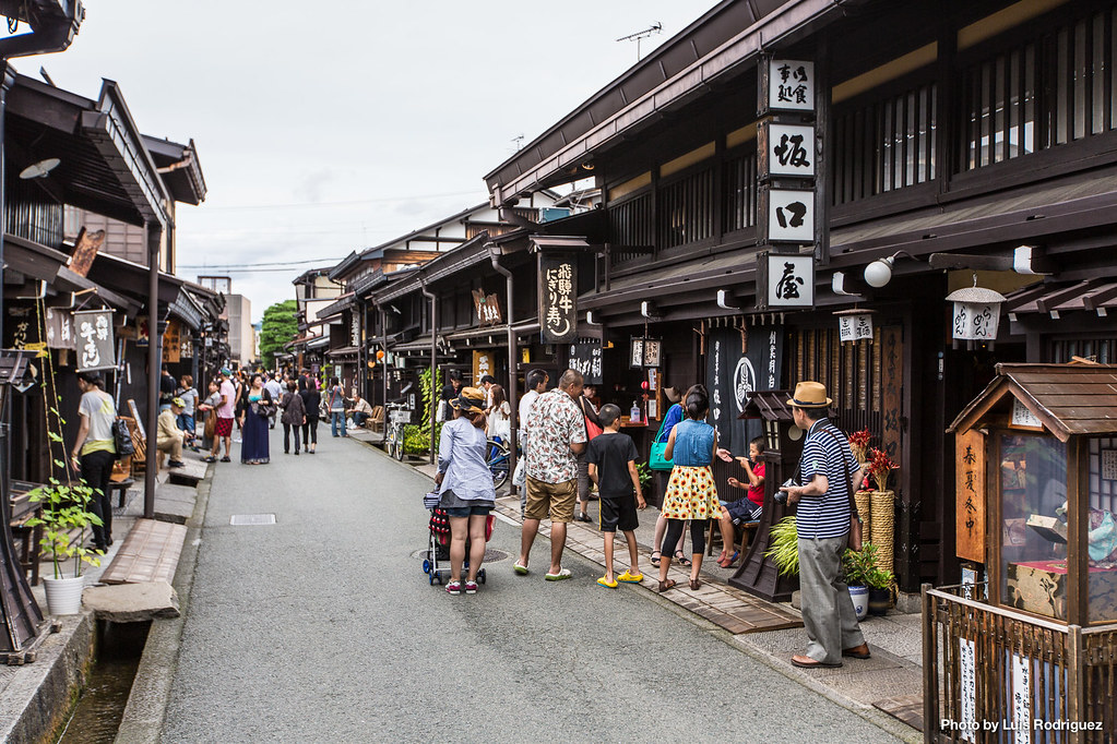Calles tradicionales de Takayama
