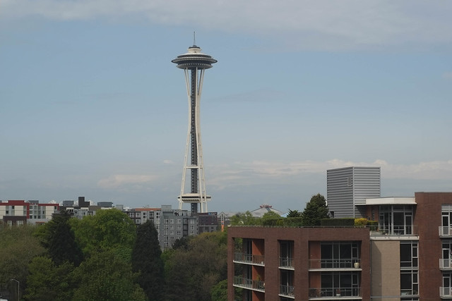 Space Needle from Denny Triangle