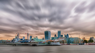 Grey skyline - London (UK)