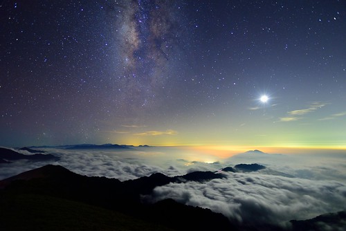 Moon and Galaxy, Mountain Hehuan,???,??
