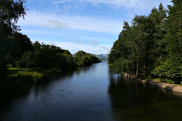 View from the bridge at Pooley Bridge, Cumbria