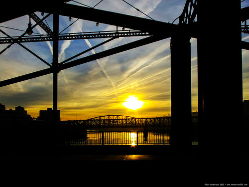 Atomic Sunrise by Don Henderson, One of the things I miss the most about not working in Downtown Pittsburgh is the Atomic Sunrises on