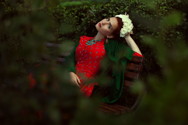 My Frida-style set by photographer Vita Vladimirovna