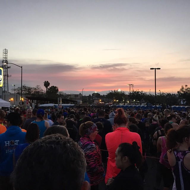 Let's Do This! Starting Line at #SanDiego Hot Chocolate 5K!
