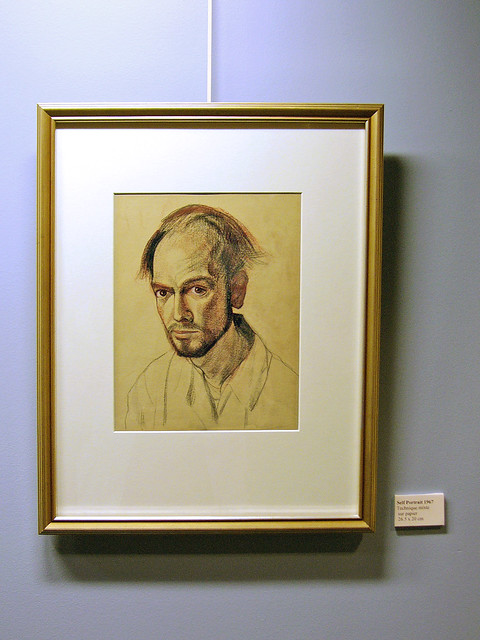 William Untermohlen. Self Portrait 1967.