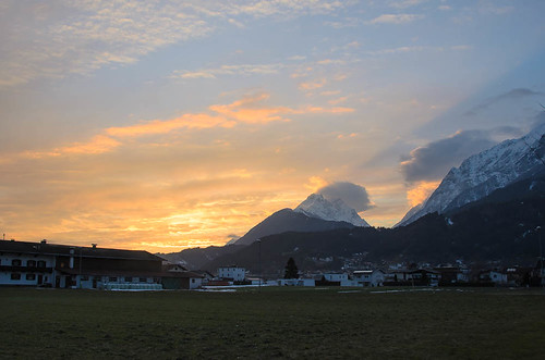 sunset cloud mountain alps austria tirol österreich europe location geology tyrol schwaz bettelwurf project365 vomp 365photos