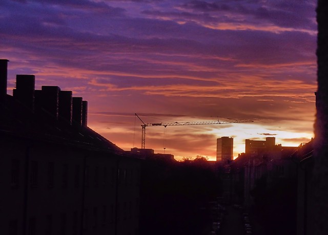 Morgenrot in München
